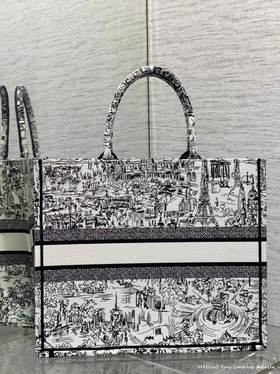 Tony Luxuries Large Book diro Tote-42*35*18.5cm 0815